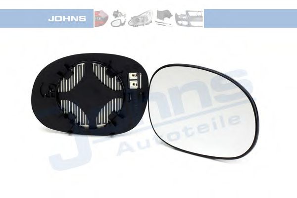 JOHNS 23 07 38-81 Зеркальное стекло, наружное зеркало для CITROËN C3 I (CитроËн С3 1) JOHNS 23 07 38-81 Зеркальное стекло, наружное зеркало для CITROËN C3 I (CитроËн С3 1)