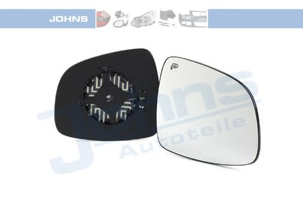 JOHNS 30 92 38-81 Зеркальное стекло, наружное зеркало для SUZUKI (Сузуки) JOHNS 30 92 38-81 Зеркальное стекло, наружное зеркало для SUZUKI (Сузуки)