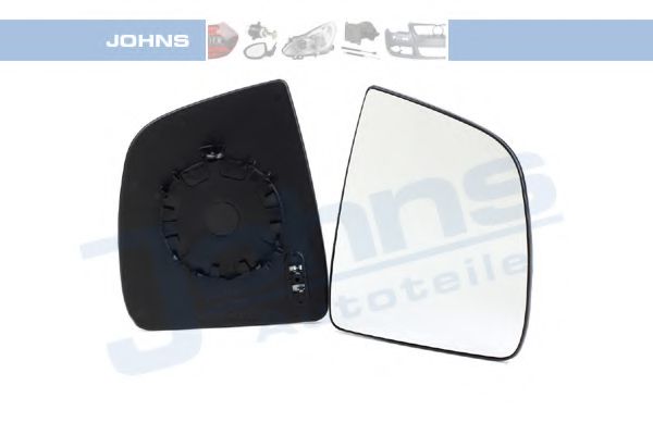 JOHNS 30 52 38-81 Зеркальное стекло, наружное зеркало для OPEL COMBO (Опель Комбо) JOHNS 30 52 38-81 Зеркальное стекло, наружное зеркало для OPEL COMBO (Опель Комбо)