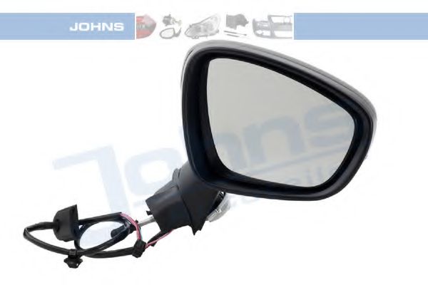 JOHNS 23 08 38-21 Наружное зеркало для CITROëN (Cитроëн) JOHNS 23 08 38-21 Наружное зеркало для CITROëN (Cитроëн)
