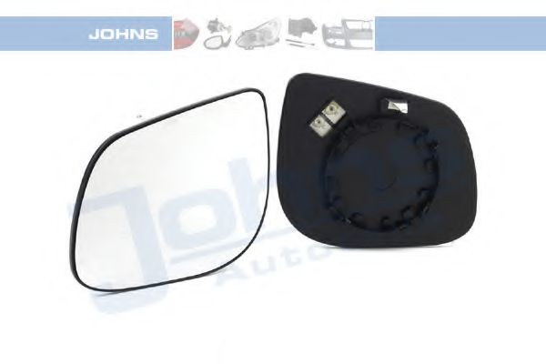 JOHNS 41 02 37-81 Зеркальное стекло, наружное зеркало для KIA PICANTO (Киа Пиканто) JOHNS 41 02 37-81 Зеркальное стекло, наружное зеркало для KIA PICANTO (Киа Пиканто)