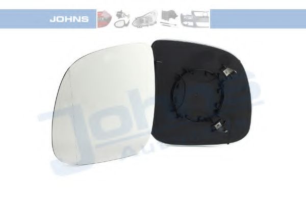 JOHNS 95 67 37-84 Зеркальное стекло, наружное зеркало для VOLKSWAGEN T5 (Фольксваген Т5) JOHNS 95 67 37-84 Зеркальное стекло, наружное зеркало для VOLKSWAGEN T5 (Фольксваген Т5)