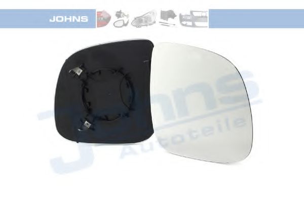 JOHNS 95 67 38-84 Зеркальное стекло, наружное зеркало для VOLKSWAGEN T5 (Фольксваген Т5) JOHNS 95 67 38-84 Зеркальное стекло, наружное зеркало для VOLKSWAGEN T5 (Фольксваген Т5)