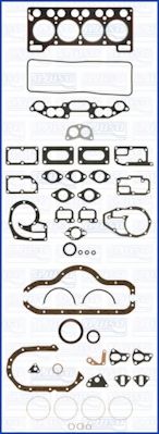 AJUSA 50023300 Комплект прокладок, двигатель для RENAULT ESTAFETTE (Рено Эстафэттэ) AJUSA 50023300 Комплект прокладок, двигатель для RENAULT ESTAFETTE (Рено Эстафэттэ)