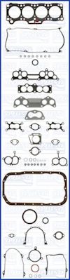 AJUSA 50075300 Комплект прокладок, двигатель для MAZDA 626 II (Мазда 626 2) AJUSA 50075300 Комплект прокладок, двигатель для MAZDA 626 II (Мазда 626 2)