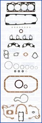 AJUSA 50090400 Комплект прокладок, двигатель для VOLKSWAGEN JETTA II (Фольксваген Жэтта 2) AJUSA 50090400 Комплект прокладок, двигатель для VOLKSWAGEN JETTA II (Фольксваген Жэтта 2)