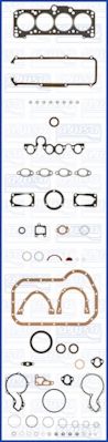 AJUSA 50090700 Комплект прокладок, двигатель для VOLKSWAGEN CORSAR (Фольксваген Cорсар) AJUSA 50090700 Комплект прокладок, двигатель для VOLKSWAGEN CORSAR (Фольксваген Cорсар)