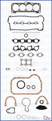 AJUSA 50091000 Комплект прокладок, двигатель для VOLKSWAGEN SCIROCCO (Фольксваген Сcироccо) AJUSA 50091000 Комплект прокладок, двигатель для VOLKSWAGEN SCIROCCO (Фольксваген Сcироccо)