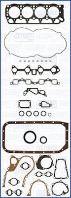 AJUSA 50096400 Комплект прокладок, двигатель для TOYOTA COROLLA (Тойота/тоета Cоролла)