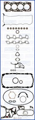 AJUSA 50097300 Комплект прокладок, двигатель для TOYOTA HIACE II (Тойота/тоета Хиаcэ 2) AJUSA 50097300 Комплект прокладок, двигатель для TOYOTA HIACE II (Тойота/тоета Хиаcэ 2)