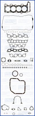 AJUSA 50110200 Комплект прокладок, двигатель для NISSAN PRIMERA (Ниссан Примера) AJUSA 50110200 Комплект прокладок, двигатель для NISSAN PRIMERA (Ниссан Примера)