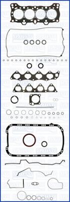 AJUSA 50115500 Комплект прокладок, двигатель для HONDA CRX II (Хонда Cрх 2) AJUSA 50115500 Комплект прокладок, двигатель для HONDA CRX II (Хонда Cрх 2)