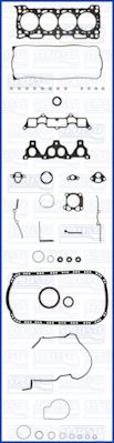 AJUSA 50131100 Комплект прокладок, двигатель для HONDA PRELUDE III (Хонда Прэлудэ 3) AJUSA 50131100 Комплект прокладок, двигатель для HONDA PRELUDE III (Хонда Прэлудэ 3)