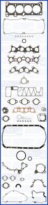 AJUSA 50133600 Комплект прокладок, двигатель для MAZDA 323 III (Мазда 323 3) AJUSA 50133600 Комплект прокладок, двигатель для MAZDA 323 III (Мазда 323 3)