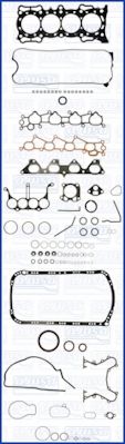 AJUSA 50142300 Комплект прокладок, двигатель для HONDA PRELUDE III (Хонда Прэлудэ 3) AJUSA 50142300 Комплект прокладок, двигатель для HONDA PRELUDE III (Хонда Прэлудэ 3)