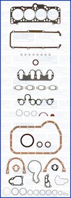 AJUSA 50147300 Комплект прокладок, двигатель для VOLKSWAGEN T4 MULTIVAN (Фольксваген Т4 мултиvан) AJUSA 50147300 Комплект прокладок, двигатель для VOLKSWAGEN T4 MULTIVAN (Фольксваген Т4 мултиvан)