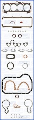 AJUSA 50264300 Комплект прокладок, двигатель для VOLKSWAGEN CADDY I (Фольксваген Cаддъ и) AJUSA 50264300 Комплект прокладок, двигатель для VOLKSWAGEN CADDY I (Фольксваген Cаддъ и)