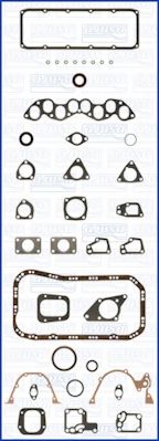 AJUSA 51007100 Комплект прокладок, двигатель для FIAT TEMPRA (Фиат Тэмпра) AJUSA 51007100 Комплект прокладок, двигатель для FIAT TEMPRA (Фиат Тэмпра)