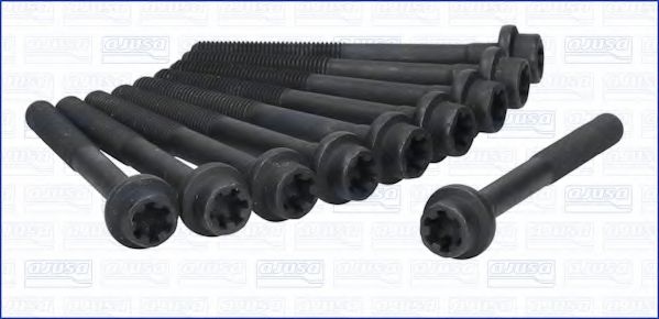 AJUSA 81025400 Комплект болтов головки цилидра для FIAT 500 (Фиат 500) AJUSA 81025400 Комплект болтов головки цилидра для FIAT 500 (Фиат 500)
