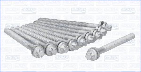 AJUSA 81039600 Комплект болтов головки цилидра для PEUGEOT 407 (Пежо 407) AJUSA 81039600 Комплект болтов головки цилидра для PEUGEOT 407 (Пежо 407)