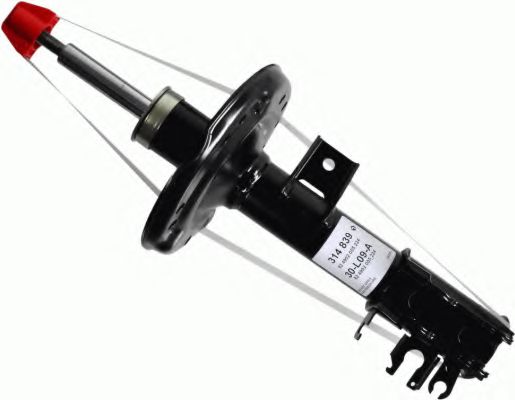 BOGE 30-L09-A Амортизатор передний мост для FIAT 500 (Фиат 500) BOGE 30-L09-A Амортизатор передний мост для FIAT 500 (Фиат 500)