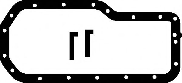 CORTECO 008367P Прокладка, масляный поддон 