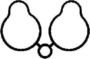 CORTECO 026458H Прокладка, впускной коллектор для FIAT ULYSSE (Фиат Улисс) CORTECO 026458H Прокладка, впускной коллектор для FIAT ULYSSE (Фиат Улисс)