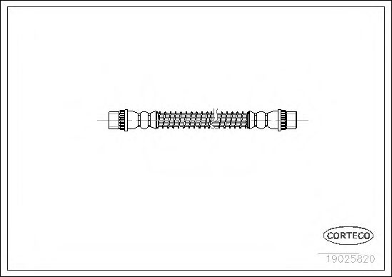 CORTECO 19025820 Тормозной шланг для PEUGEOT 106 I (Пежо 106 и) CORTECO 19025820 Тормозной шланг для PEUGEOT 106 I (Пежо 106 и)