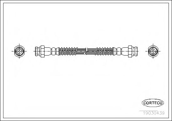 CORTECO 19030439 Тормозной шланг для MITSUBISHI MONTERO (Митсубиши/митсубиси Монтэро) CORTECO 19030439 Тормозной шланг для MITSUBISHI MONTERO (Митсубиши/митсубиси Монтэро)