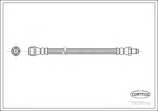 CORTECO 19031050 Тормозной шланг для MERCEDES-BENZ M-CLASS (Мэрcэдэс-бэнз М-cласс) CORTECO 19031050 Тормозной шланг для MERCEDES-BENZ M-CLASS (Мэрcэдэс-бэнз М-cласс)