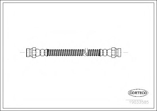 CORTECO 19033585 Тормозной шланг для HYUNDAI GETZ PRIME (Хендай Гэтз примэ) CORTECO 19033585 Тормозной шланг для HYUNDAI GETZ PRIME (Хендай Гэтз примэ)