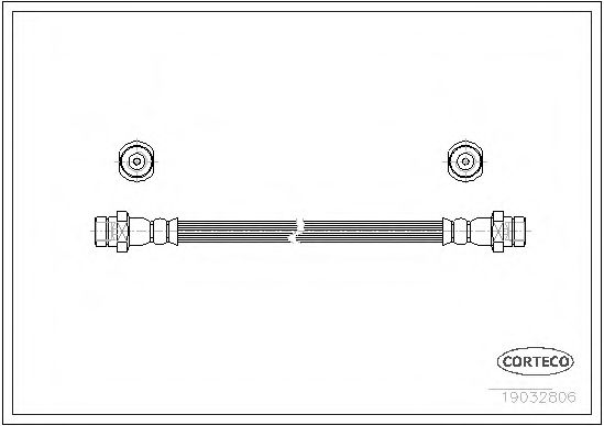 CORTECO 19032806 Тормозной шланг для HONDA (Хонда) CORTECO 19032806 Тормозной шланг для HONDA (Хонда)