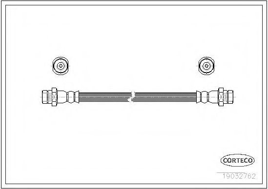 CORTECO 19032762 Тормозной шланг для HONDA (Хонда) CORTECO 19032762 Тормозной шланг для HONDA (Хонда)