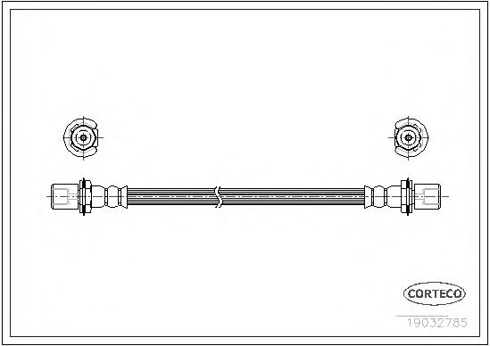 CORTECO 19032785 Тормозной шланг для TOYOTA HILUX II (Тойота/тоета Хилуx 2) CORTECO 19032785 Тормозной шланг для TOYOTA HILUX II (Тойота/тоета Хилуx 2)