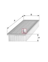 SOFIMA S 0630 A Воздушный фильтр для RENAULT SAFRANE (Рено Сафранэ) SOFIMA S 0630 A Воздушный фильтр для RENAULT SAFRANE (Рено Сафранэ)