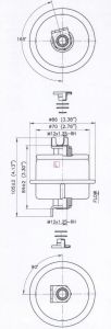 SOFIMA S 1615 B Топливный фильтр для ACURA (Акура) SOFIMA S 1615 B Топливный фильтр для ACURA (Акура)