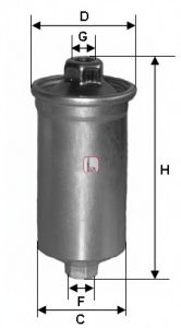 SOFIMA S 1699 B Топливный фильтр для VOLKSWAGEN CARIBE I (Фольксваген Cарибэ и) SOFIMA S 1699 B Топливный фильтр для VOLKSWAGEN CARIBE I (Фольксваген Cарибэ и)