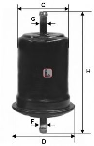 SOFIMA S 1727 B Топливный фильтр для DAIHATSU TERIOS (Дайхатсу Тэриос) SOFIMA S 1727 B Топливный фильтр для DAIHATSU TERIOS (Дайхатсу Тэриос)
