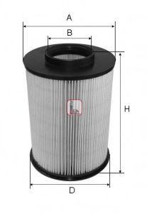 SOFIMA S 2722 A Воздушный фильтр для VOLVO S40 II (Вольво S40 2) SOFIMA S 2722 A Воздушный фильтр для VOLVO S40 II (Вольво S40 2)