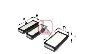 SOFIMA S 3070 C Фильтр, воздух во внутренном пространстве для CITROËN DISPATCH (CитроËн Диспатч) SOFIMA S 3070 C Фильтр, воздух во внутренном пространстве для CITROËN DISPATCH (CитроËн Диспатч)