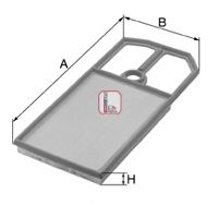 SOFIMA S 3820 A Воздушный фильтр для VOLKSWAGEN POLO (Фольксваген Поло) SOFIMA S 3820 A Воздушный фильтр для VOLKSWAGEN POLO (Фольксваген Поло)
