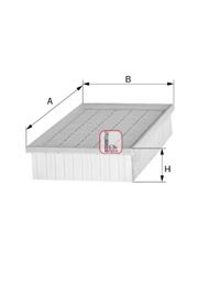 SOFIMA S 3925 A Воздушный фильтр для SEAT (Сеат) SOFIMA S 3925 A Воздушный фильтр для SEAT (Сеат)