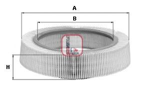 SOFIMA S 5460 A Воздушный фильтр для FORD GRANADA (Форд Гранада) SOFIMA S 5460 A Воздушный фильтр для FORD GRANADA (Форд Гранада)
