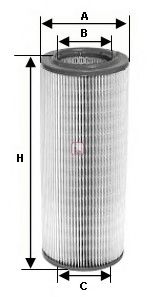 SOFIMA S 7367 A Воздушный фильтр для FIAT (Фиат) SOFIMA S 7367 A Воздушный фильтр для FIAT (Фиат)