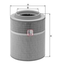 SOFIMA S 7619 A Воздушный фильтр для MAN TGX (Ман Тгx) SOFIMA S 7619 A Воздушный фильтр для MAN TGX (Ман Тгx)