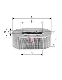 SOFIMA S 9980 A Воздушный фильтр для MITSUBISHI (Митсубиши/митсубиси) SOFIMA S 9980 A Воздушный фильтр для MITSUBISHI (Митсубиши/митсубиси)