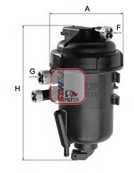 SOFIMA S 5144 GC Топливный фильтр для FIAT SEDICI (Фиат Сэдиcи) SOFIMA S 5144 GC Топливный фильтр для FIAT SEDICI (Фиат Сэдиcи)
