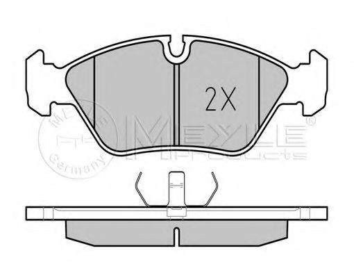 MEYLE 025 206 2919 Тормозные колодки для BMW (Бмв) MEYLE 025 206 2919 Тормозные колодки для BMW (Бмв)