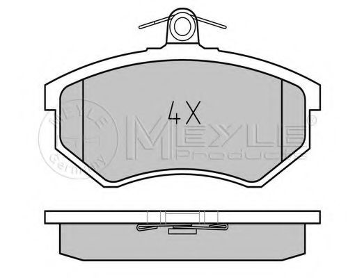 MEYLE 025 206 6919 Тормозные колодки для AUDI 90 (Ауди 90) MEYLE 025 206 6919 Тормозные колодки для AUDI 90 (Ауди 90)