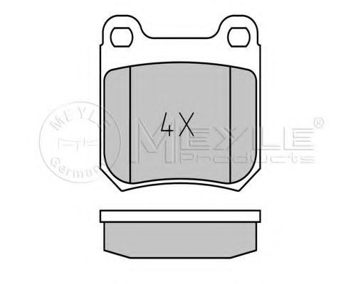 MEYLE 025 210 5015 Тормозные колодки для OPEL OMEGA A (Опель Омэга а) MEYLE 025 210 5015 Тормозные колодки для OPEL OMEGA A (Опель Омэга а)